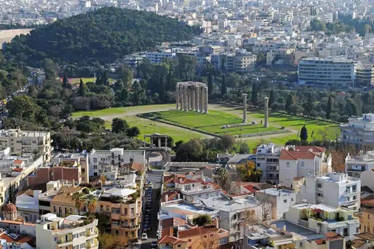 2Bdr Olympianzeus Apt With Netflix Athene Buitenkant foto